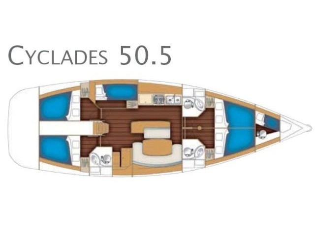 Bénéteau Cyclades 50.5 - Bild 2