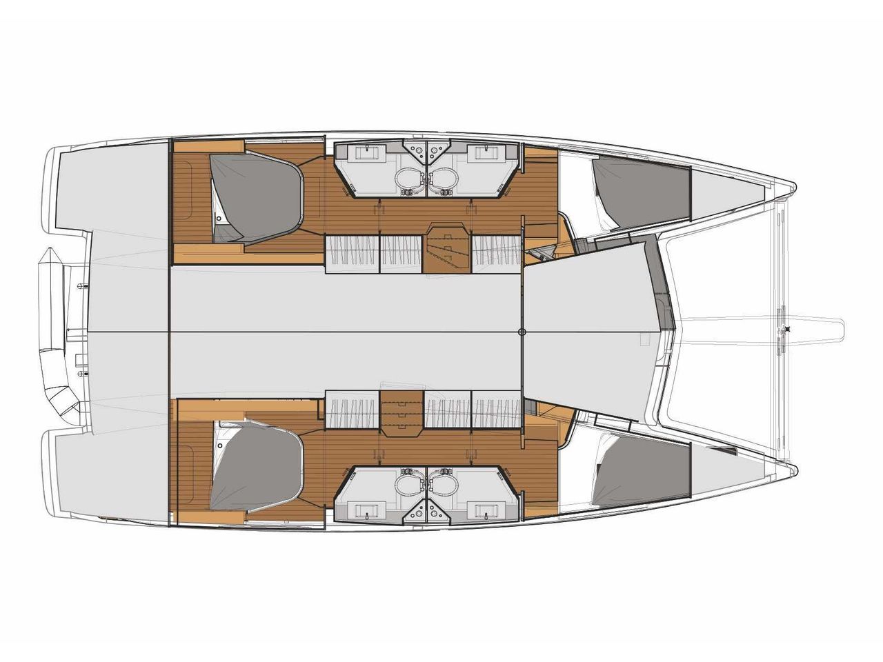 Fountaine Pajot Lucia 40 (4cab./4 hds) - фото 2