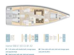 Hanse 588 - ONLY Skippered - foto 2